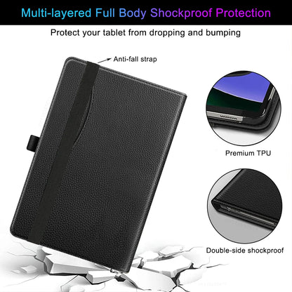 For Samsung Galaxy Tab S9 S8 Ultra S7 FE Plus Case Table Leather Cover for Galaxy Tab A8 10.5" SM-X200 X225 A7 Lite 8.7" S6 Lite