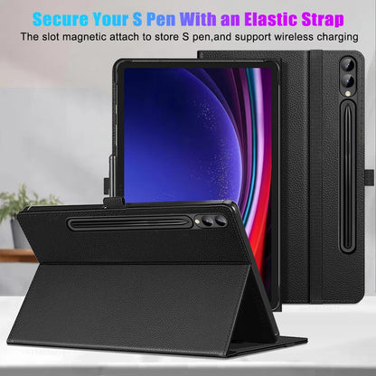 For Samsung Galaxy Tab S9 S8 Ultra S7 FE Plus Case Table Leather Cover for Galaxy Tab A8 10.5" SM-X200 X225 A7 Lite 8.7" S6 Lite