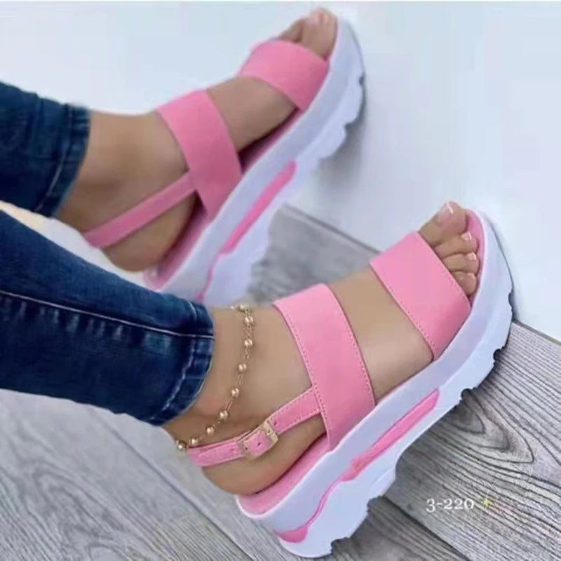 Women's Sandals with Thick Sole Heels Store ARBELLA'S