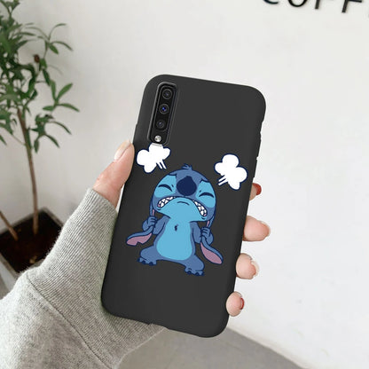 for Samsung Galaxy A50 A70 A50S A30S A 30S 50 50S 70 Phone Case Cute Minnie Mickey Donald Daisy Duck Stitch Soft Silicone Cover