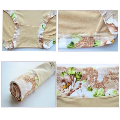 5Pcs Print Panties Women's Underwear Cute Cotton Panties Plus Size Briefs Girl Ladies Lingeries Panty Sexy Underpants For  Women Store ARBELLA'S