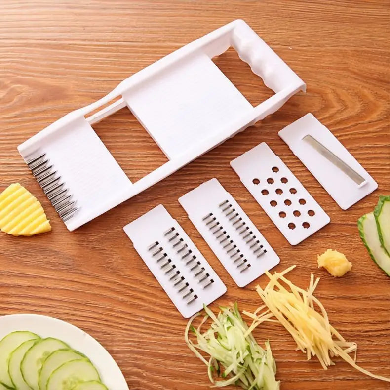 Vegetable Cutter Potato French Fries Graters Manual Shredder Kitchen Accessories Gadget Multifunctional Vegetable Slicer Chopper