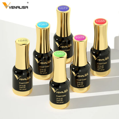 VENALISA Gel Lacquer 12ml 111 Colors CANNI Factory Nail Art Design Super Enamels DIY Soak off UV LED Organic Odorless Gel Polish