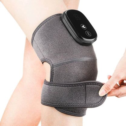 Electric Knee Massager Heating Pad Vibration Massage Shoulder Elbow Support Belt Arthritis Pain Relief Temperature Therapy Brace