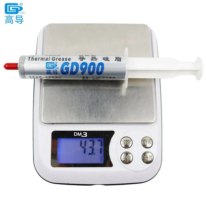 Net Weight 1/3/7/15/30 Grams Gray GD900 Thermal Conductive Grease Paste Plaster Heat Sink Commpound for CPU LED SSY BAS BR BX CB