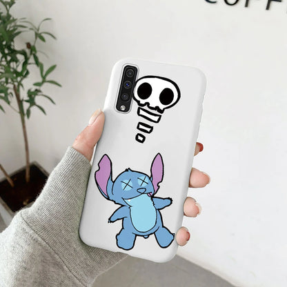 for Samsung Galaxy A50 A70 A50S A30S A 30S 50 50S 70 Phone Case Cute Minnie Mickey Donald Daisy Duck Stitch Soft Silicone Cover