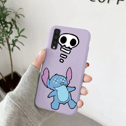 for Samsung Galaxy A50 A70 A50S A30S A 30S 50 50S 70 Phone Case Cute Minnie Mickey Donald Daisy Duck Stitch Soft Silicone Cover