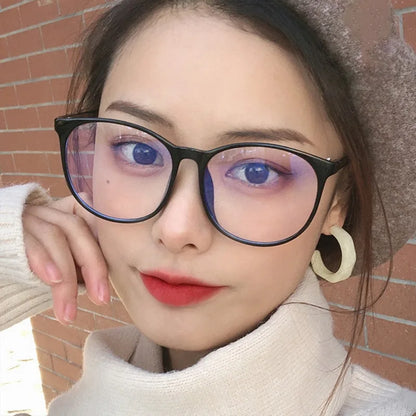 Fashion Vintage Anti Blue Light Glasses Office Computer Goggles Unisex Round Frame Anti Radiation Video Gaming Eyewear Men Women