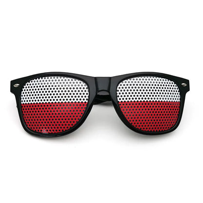 National Flag Sunglasses Men Football Basketball Game Baseball Match Decorative Glasses Women Festival Independence Day Eyewear