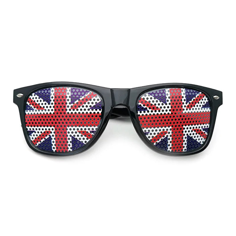 National Flag Sunglasses Men Football Basketball Game Baseball Match Decorative Glasses Women Festival Independence Day Eyewear