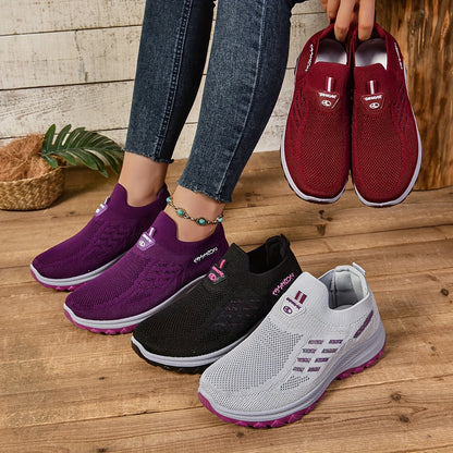 Cozy Chunky Sock Shoes - Soft Fabric Upper, Slip-On Design, Low Top Profile, EVA Sole, Breathable Fabric Insole, Perfect for All-Season Casual Gym Walking and Everyday Wear