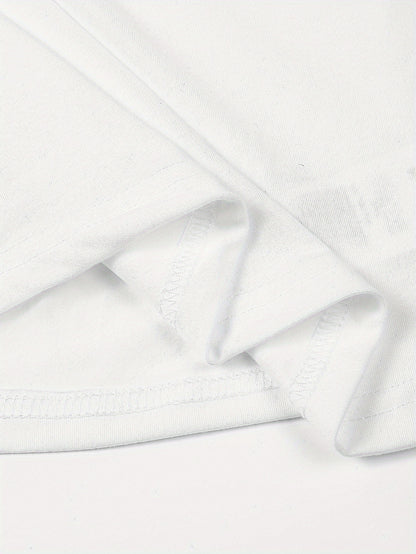 Print Cropped Women'S T-shirt, Lightweight And Breathable, Fashionable And Trendy. Store ARBELLA'S