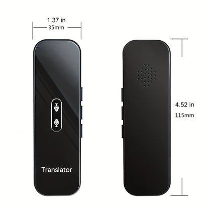 137-Language Instant Smart Voice Translator - Real-Time Bi-Directional Translation & APP Display, User-Friendly for Android/iOS Device Owners, Ideal for Travel & Business