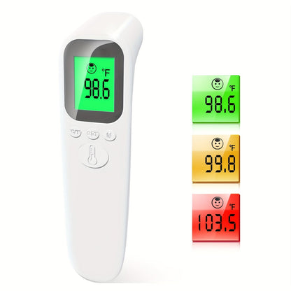 [Digital | Forehead] Digital Thermometer | No-Touch Forehead Thermometer For Adults And Kids, With Fever Alarm, 3 Backlit And 32 Memories Fast Accurate Results, Easy For All Ages, Basal Thermometer Store ARBELLA'S