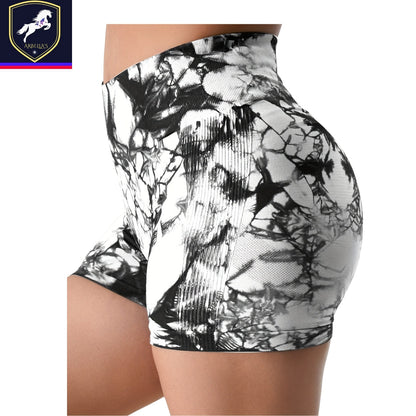 5 Piece Workout Shorts For Women, Scrunch Butt Lifting High Waisted Yoga Gym Seamless Booty Biker Shorts, Women's Activewear Store ARBELLA'S