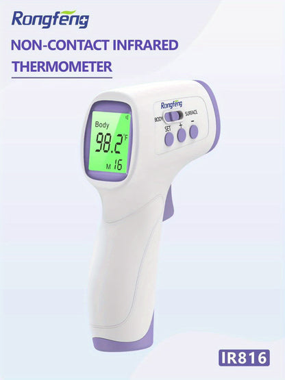 [Digital | Forehead] Digital Thermometer | No-Touch Forehead Thermometer For Adults And Kids, With Fever Alarm, 3 Backlit And 32 Memories Fast Accurate Results, Easy For All Ages, Basal Thermometer Store ARBELLA'S