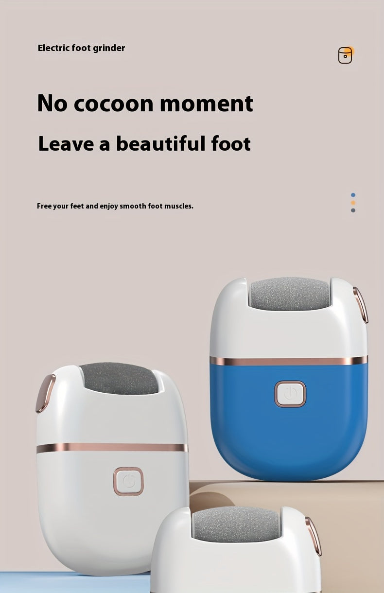 Rechargeable Electric Remover Kit with 3 Interchangeable Heads, Portable Pedicure Tools for Smooth and Soft Feet, Professional Foot Care Solution. Store ARBELLA'S