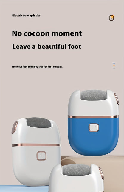 Rechargeable Electric Remover Kit with 3 Interchangeable Heads, Portable Pedicure Tools for Smooth and Soft Feet, Professional Foot Care Solution. Store ARBELLA'S