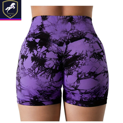 5 Piece Workout Shorts For Women, Scrunch Butt Lifting High Waisted Yoga Gym Seamless Booty Biker Shorts, Women's Activewear Store ARBELLA'S