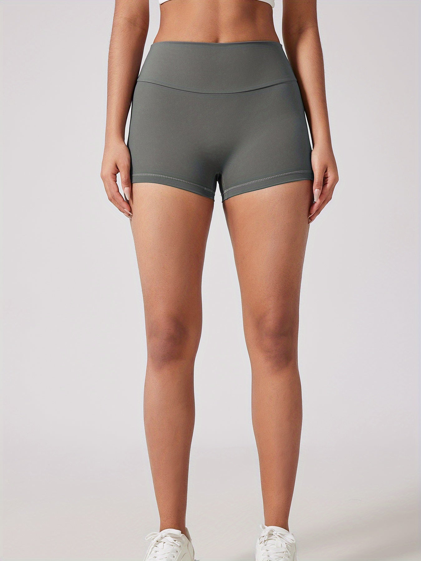 1 Pack Women's Sports Shorts, High Waist Design, Soft and Comfortable, Suitable for Sports and Yoga, Can Effectively Control the Abdomen. Store ARBELLA'S