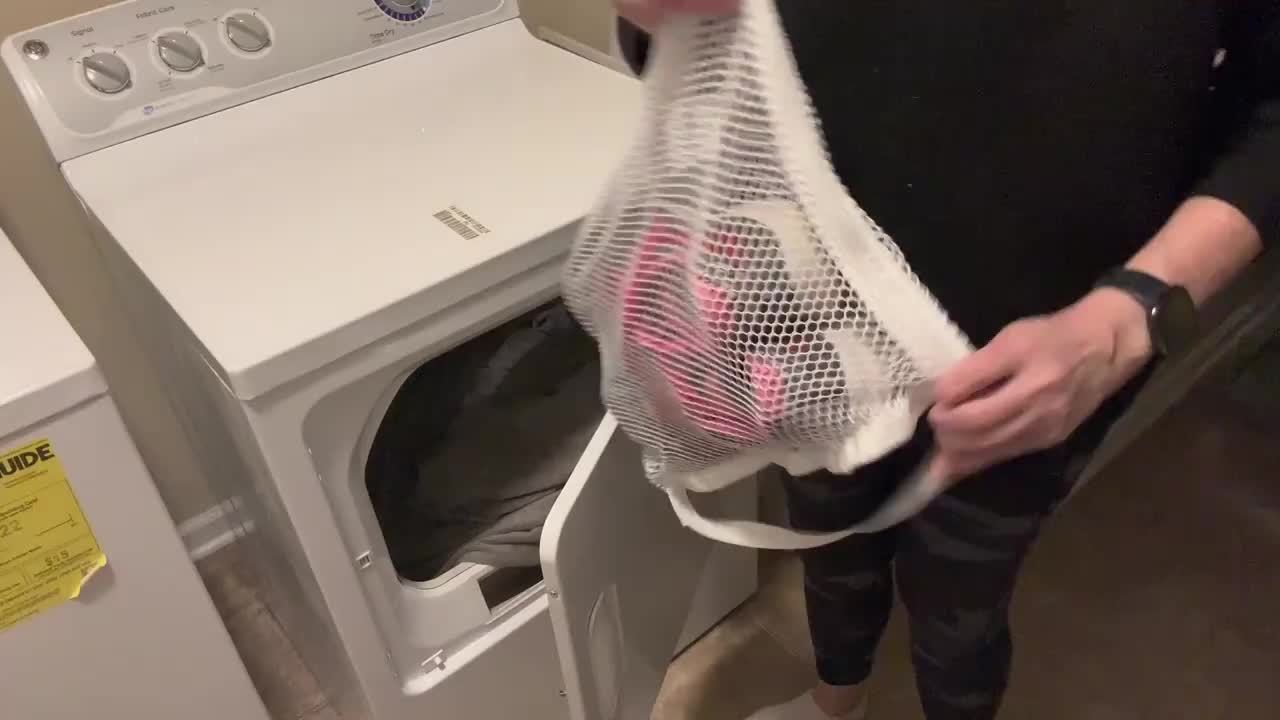 Sneaker Drying Bag with Elastic Strap, Durable Shoe Washing Bag, Sneaker Washing And Drying Mesh Bag Washing Machine Drying Bags for Shoes And Clothing for Laundry And Commercial Use, Laundry Bags Store ARBELLA'S