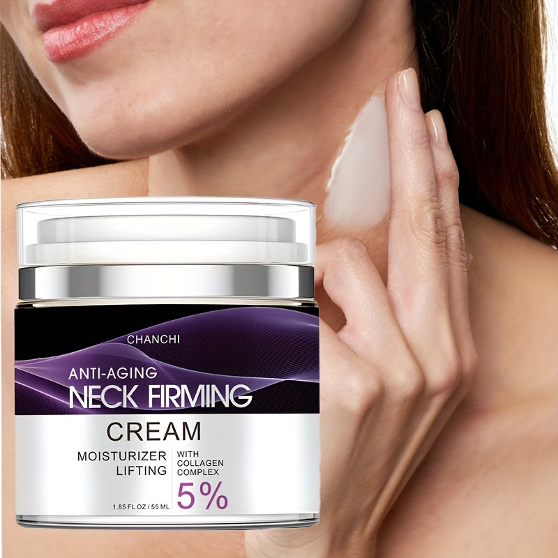 1.85 Fl.Oz Neck Firming Cream With Retinol, Collagen, And Hyaluronic Acid - Skin Tightening Lifting Hydrating Moisturizer For Women And Men