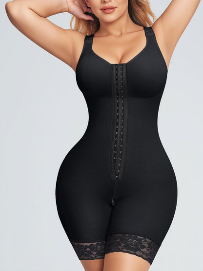 1pc Shaper Suit for Women After Childbirth That Smooths The Abdomen And Sculpts The Body, Enhancing And Supporting The Buttocks, Featuring a Zippered Crotch Store ARBELLA'S