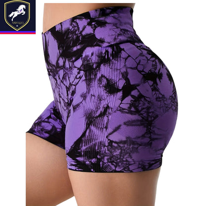 5 Piece Workout Shorts For Women, Scrunch Butt Lifting High Waisted Yoga Gym Seamless Booty Biker Shorts, Women's Activewear Store ARBELLA'S